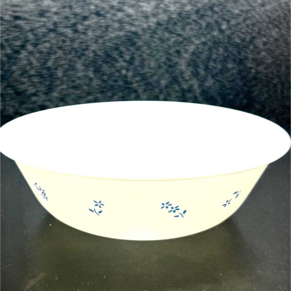 Corelle Corning ~ Provincial Blue Flowers Coupe ~ 6,25" Soup/Cereal Bowl